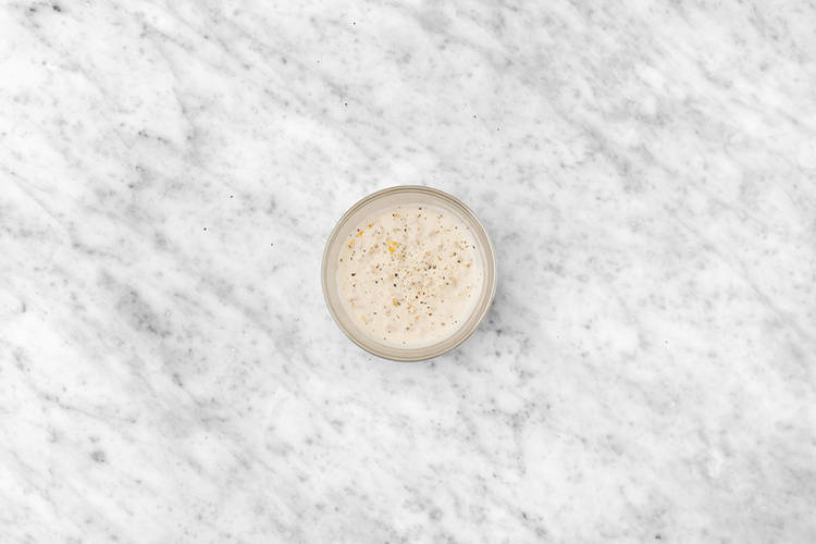 Make the charred corn aioli