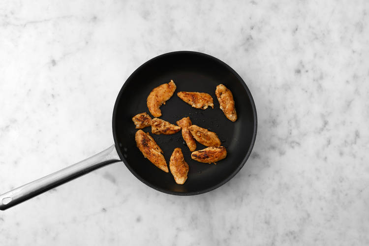 Cook the chicken