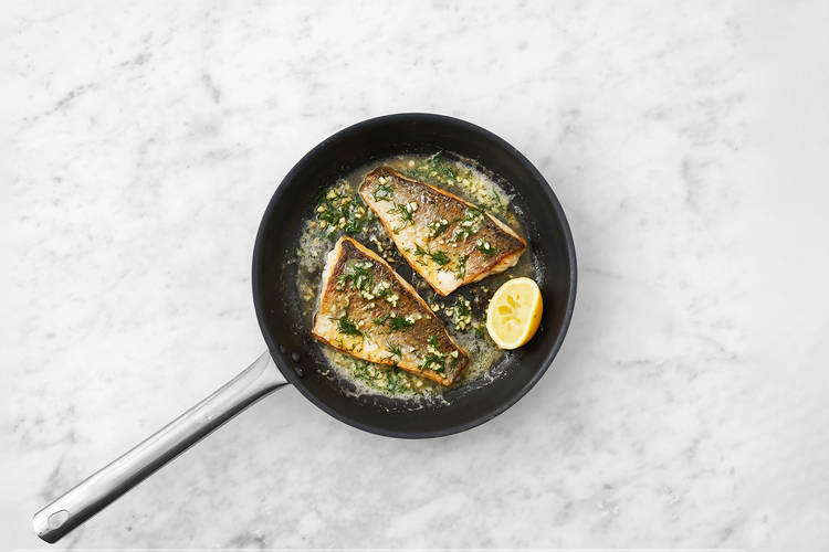 Make the dill butter 