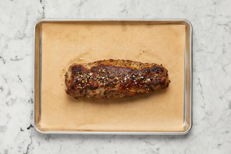 Roast pork tenderloin