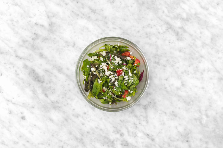 Assembler la salade