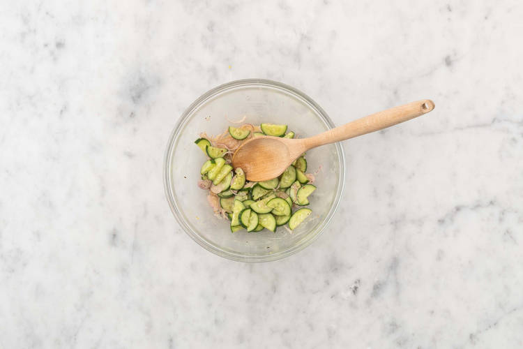 Préparer la vinaigrette