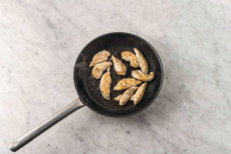 Cook the chicken