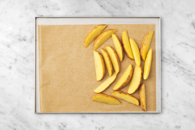 Kartoffeln backen