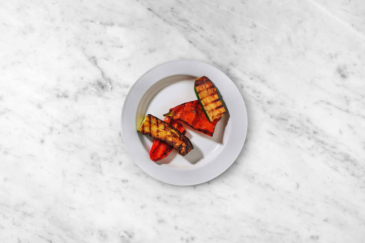 Des légumes bien grillés