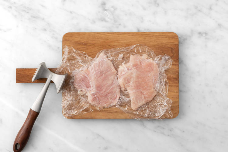 Préparer le poulet