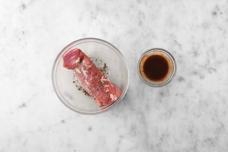 Préparer le porc