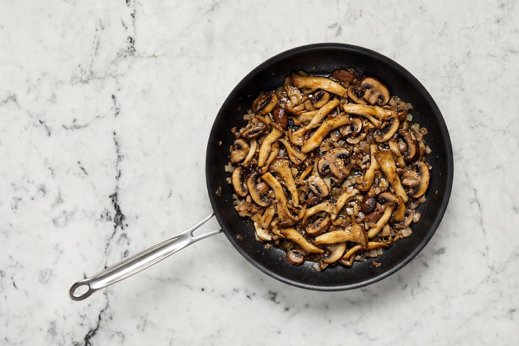 Cuire les champignons