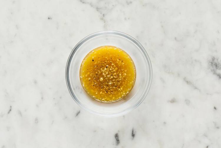 Make lemon-honey drizzle