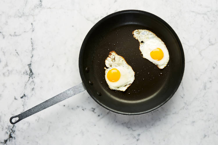 Cook eggs