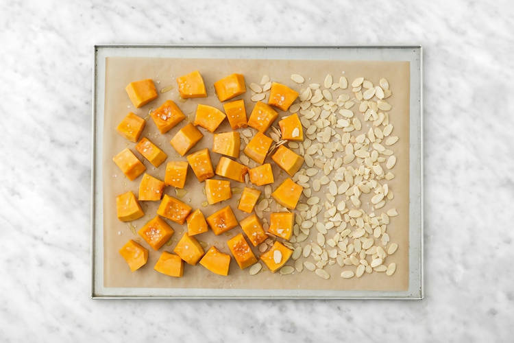 Bake the pumpkin