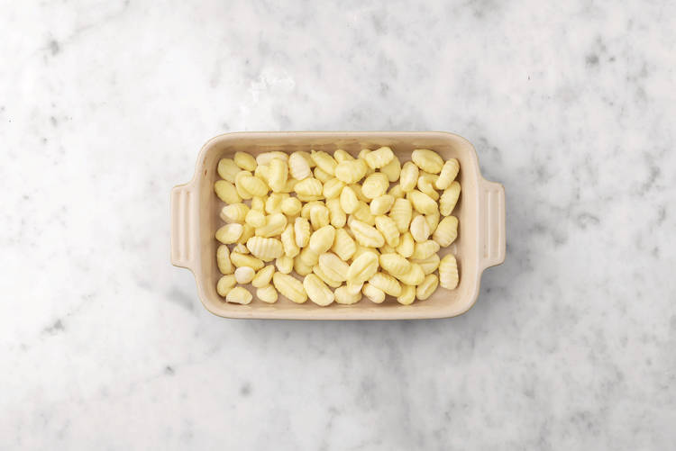 Bake the gnocchi
