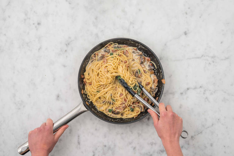 Tilsæt pasta