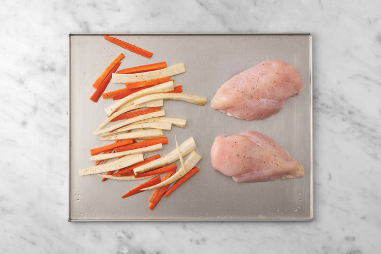 Roast the Chicken and Veg