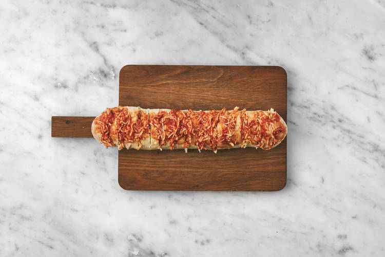 Prep the Garlic Bread