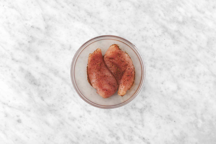 Season the Chicken