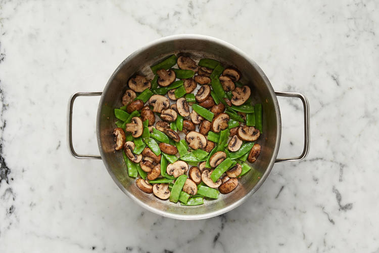 Cook veggies