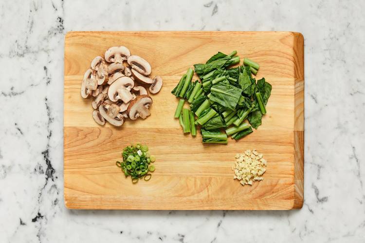 Prep and make sauce