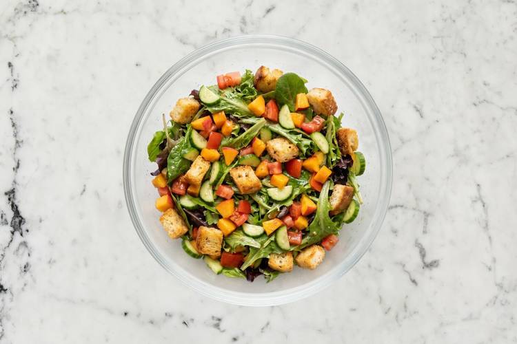 Assembler la salade