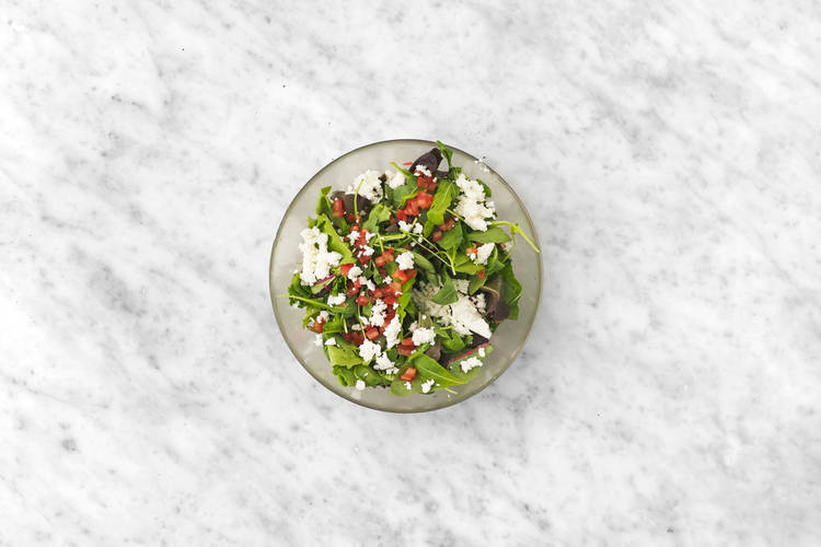 Assembler la salade