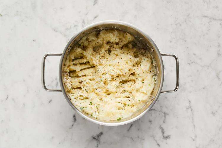 Mash potatoes