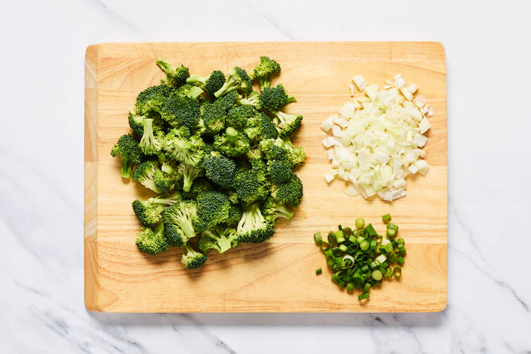 Boil water and prep