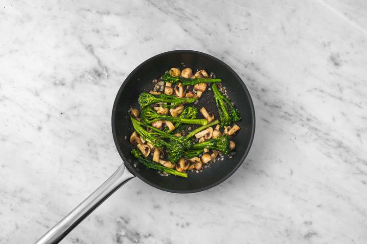 Cook veggies