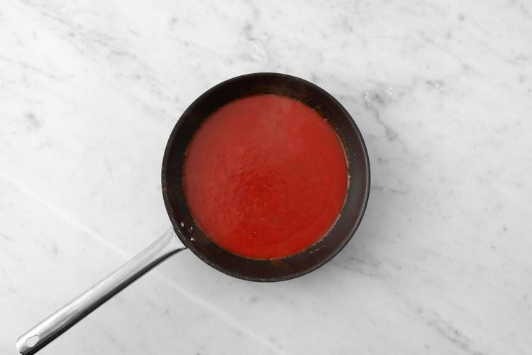 Préparer la sauce
