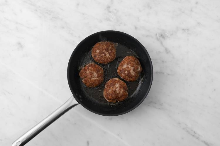 Burgers bakken