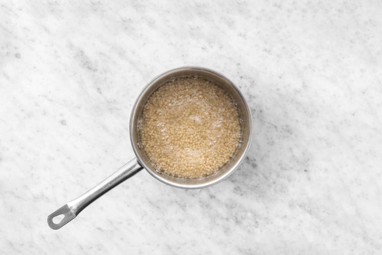 Parelcouscous koken