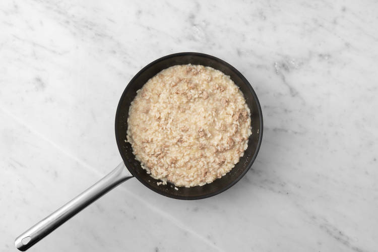 Préparer le risotto