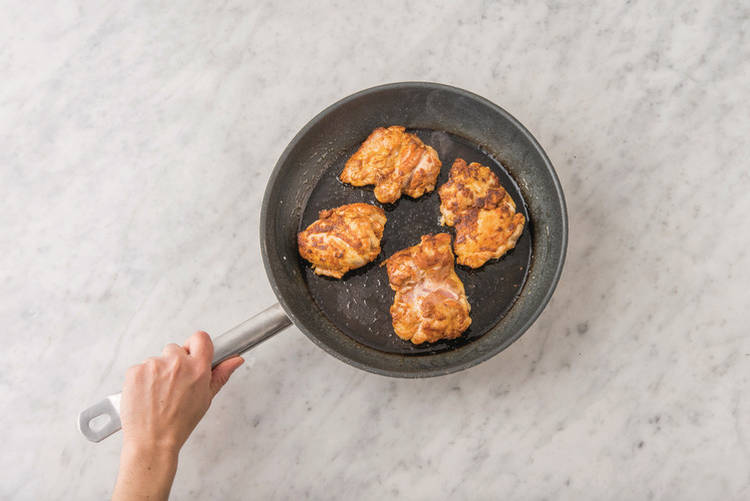 Cook the chicken 