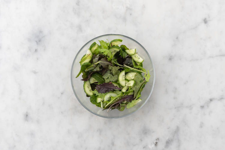 Assembler la salade
