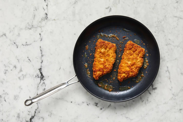 Cook chicken