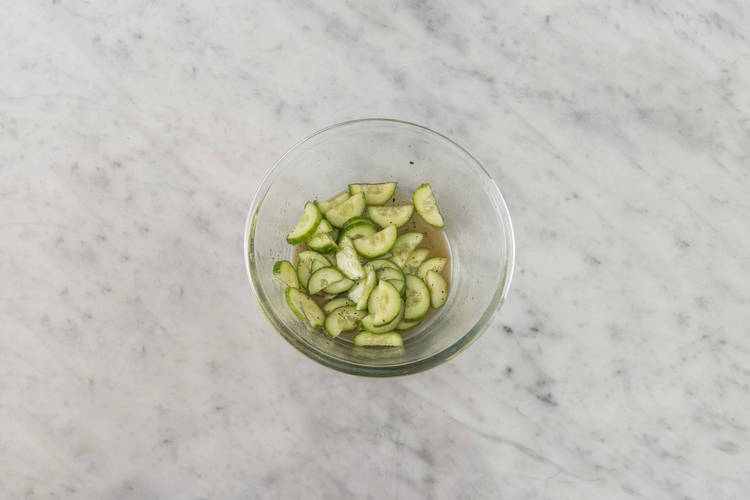 Make cucumbers