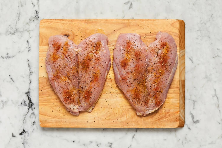 Prep chicken 