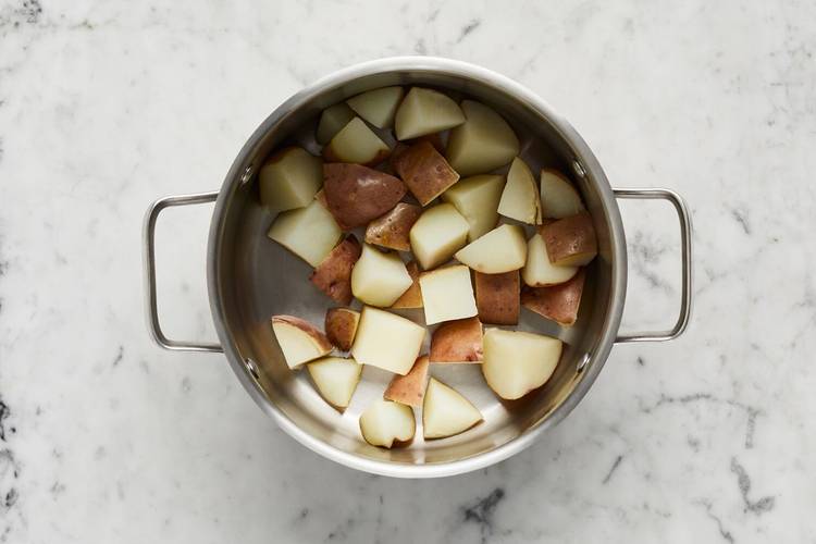 Cuire les pommes de terre