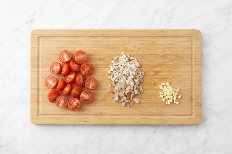Get prepped & cook the chicken