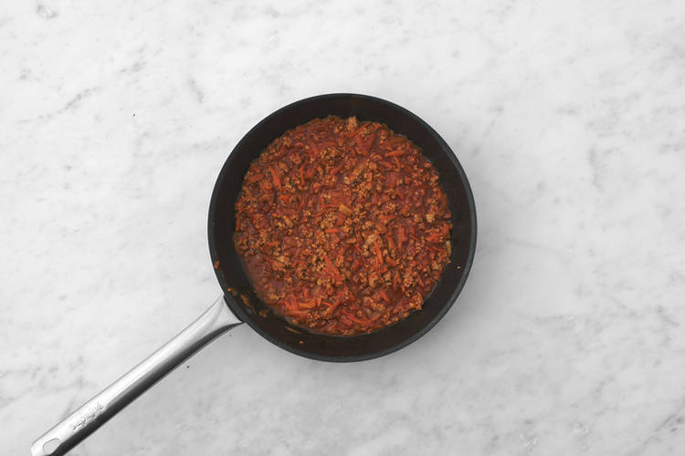 Cook the filling