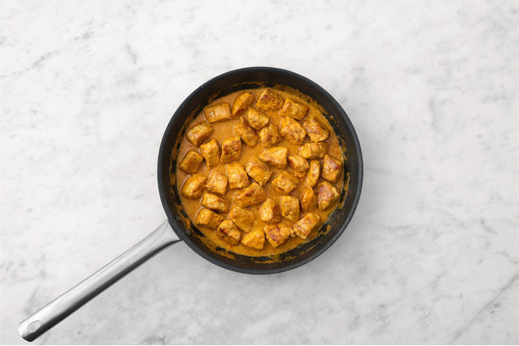Cook the topping