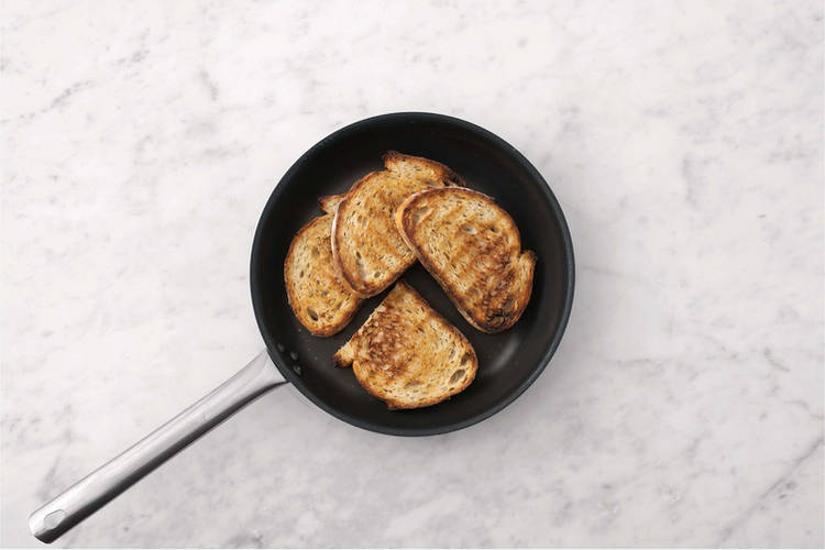 Toast the sourdough