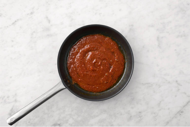 Make the curry sauce
