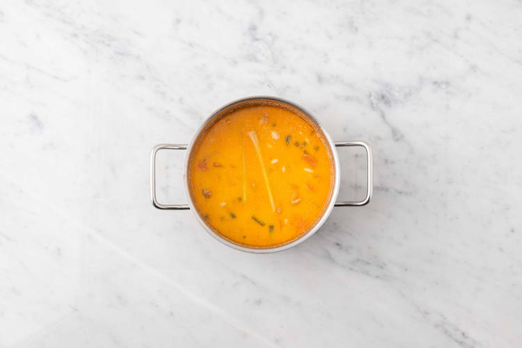 Préparer la soupe