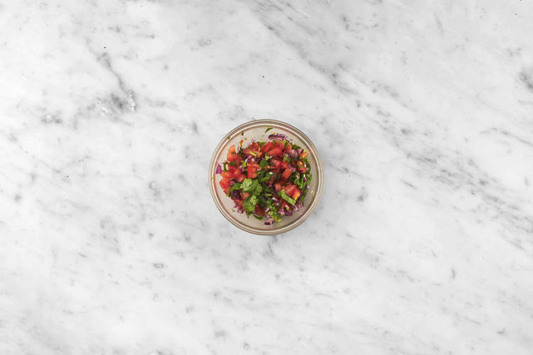 Pico de Gallo zubereiten 