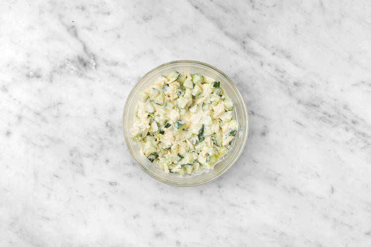 Käse-Dip zubereiten