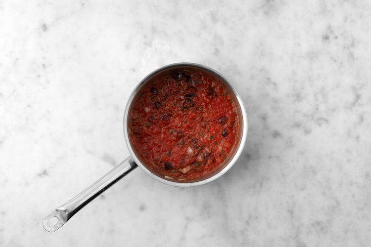 Sauce vollenden
