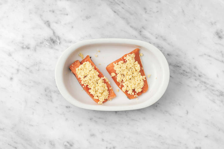 Lachs backen