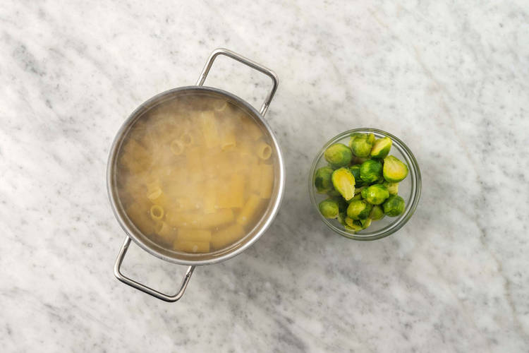 Pasta kochen