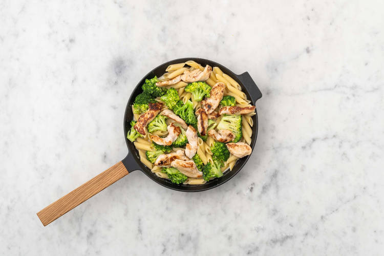 Pasta vollenden