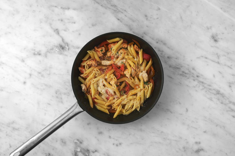 Pasta vollenden